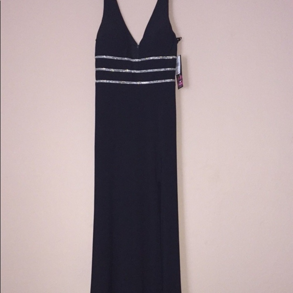 Stunning Stacy Sklar navy blue dress